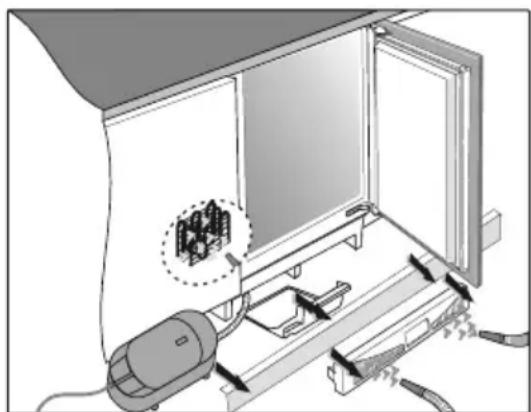 TEKA TFI 130 - Reiniging van de condensator - 1