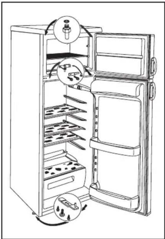 AEG-ELECTROLUX 60240 DT2 - Changement le sens d'ouverture de la porte - 1