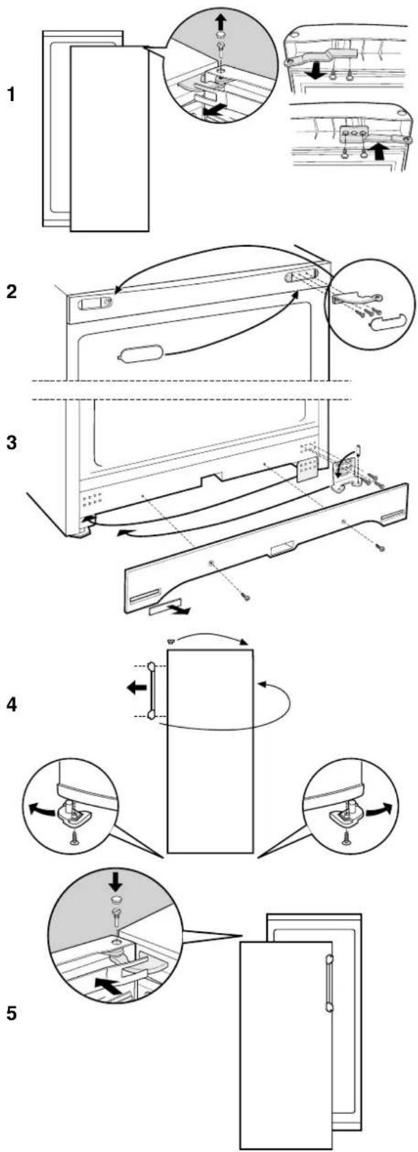 Ariston Thermo UP1711F - Reversible door - 1