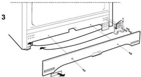 Ariston Thermo UP1511F - Reversibility de la aperture de las puertas - 3