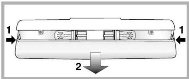 Ariston Thermo SD1722J - Substituição da lampada - 1