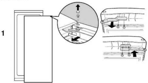 Ariston Thermo SD1711 - Reversibility de la aperture de las puertas - 1