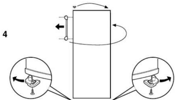 Ariston Thermo SD1711 - Reversibilità aperture porte - 4