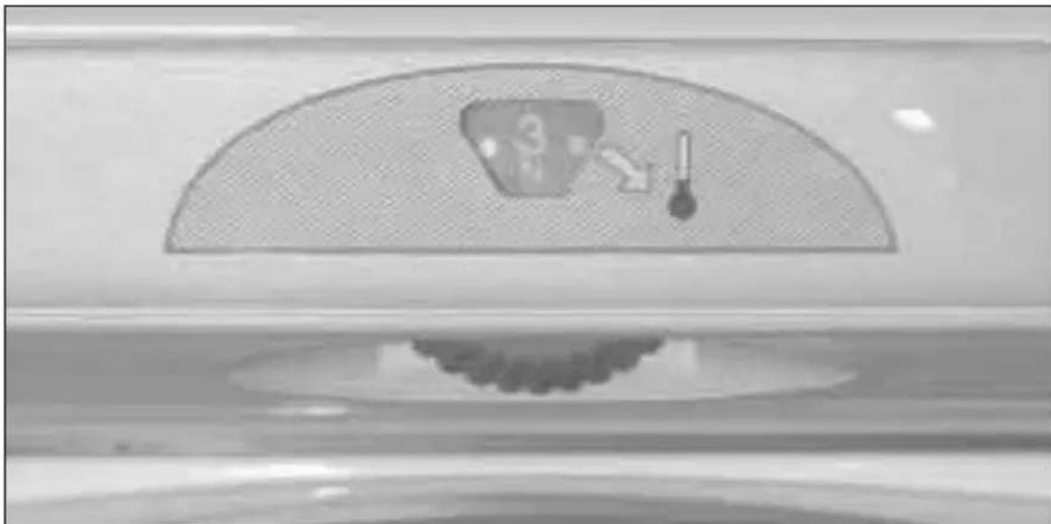 Ariston Thermo MUA21 - Contrôle de la température à l'intérieur du congélateur - 1