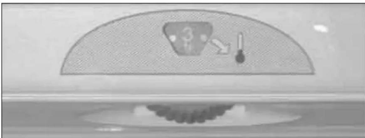Ariston Thermo MS11F - Controlo da Temperatura do Compartimento do Frigorífico - 1
