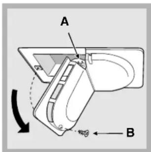 Ariston Thermo BCB312AI - Replacing the light bulb - 1