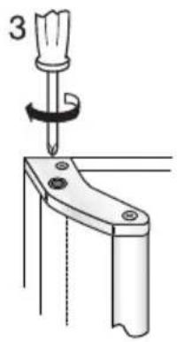 AEG-ELECTROLUX Santo 86378 KG18 - Montage des poignées des portes - 4