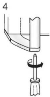 AEG-ELECTROLUX Santo 86378 KG18 - Montage des poignées des portes - 5