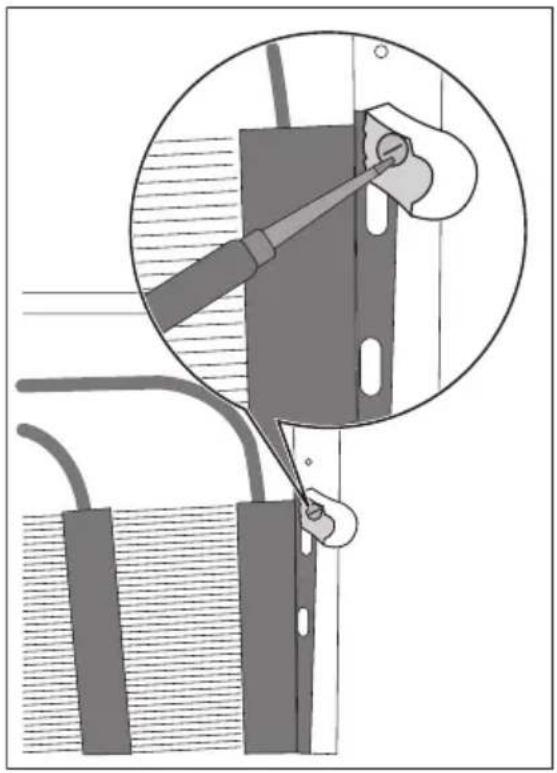 AEG-ELECTROLUX Santo 75428 DT - Distanzstücke hinten - 1