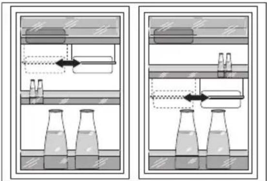 AEG-ELECTROLUX Santo 75428 DT - Emplacement du demi-balconnet - 1