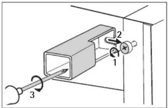 AEG-ELECTROLUX Santo 75358 KG38 - Distanzstücke hinten - 1