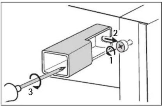 AEG-ELECTROLUX Santo 75358 KG38 - Rear spacers - 1