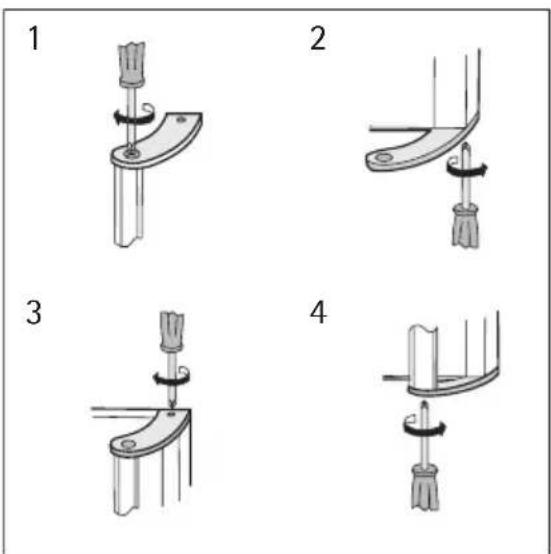 AEG-ELECTROLUX Santo 75328 DT2 - Montage des poignées de porte - 2