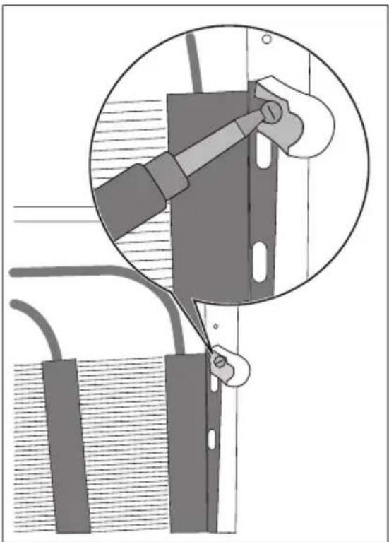 AEG-ELECTROLUX Santo 75328 DT2 - Afstandsstukken achechterkant - 1
