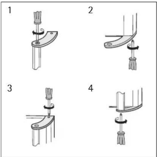 AEG-ELECTROLUX Santo 75328 DT2 - Einpassen der Tjurgriffe - 2