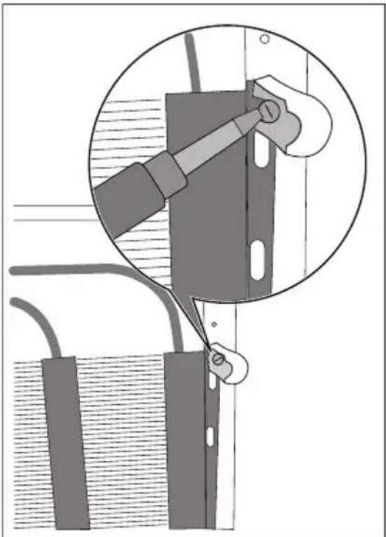 AEG-ELECTROLUX Santo 75328 DT2 - Distanstücke hinten - 1