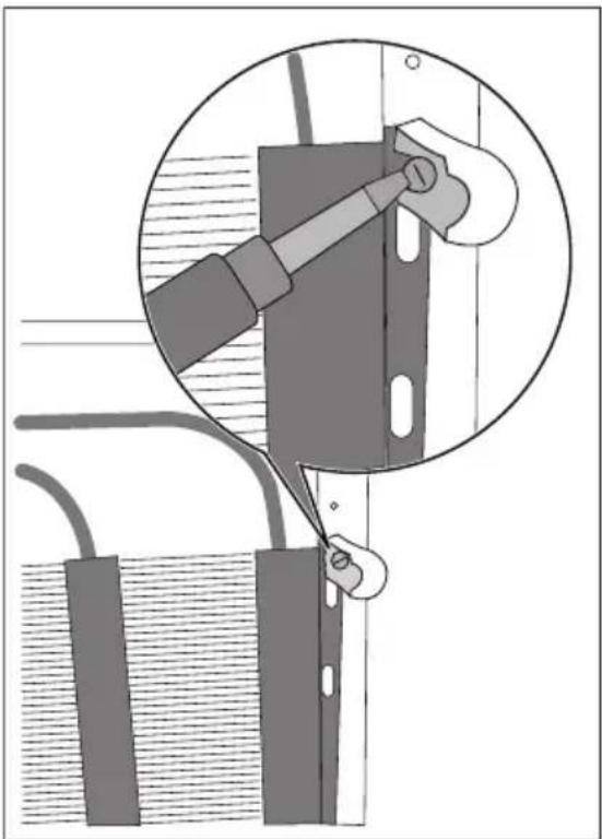 AEG-ELECTROLUX Santo 75328 DT2 - Rear spacers - 1