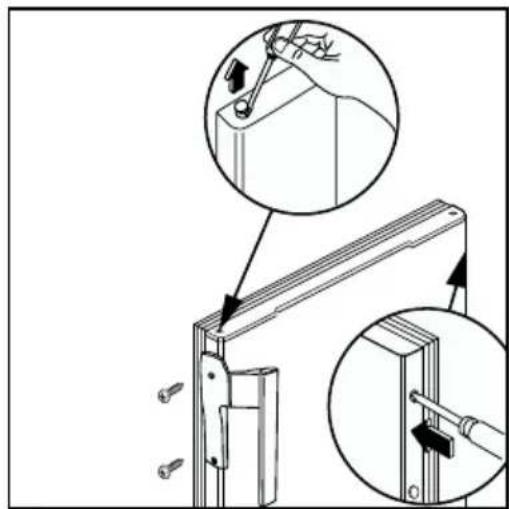 AEG-ELECTROLUX Santo 71390 KA8 - Réversibilité de la porte - 4