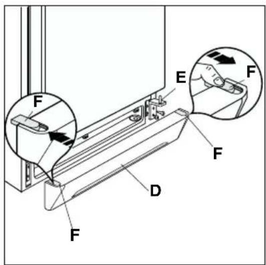 AEG-ELECTROLUX Santo 74270 KA8 - Deurdraairichting - 2