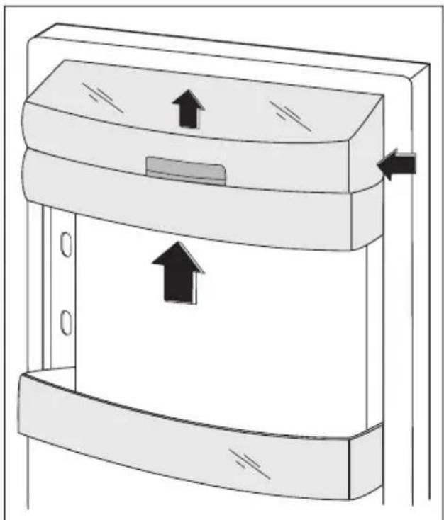 AEG-ELECTROLUX Santo 65340 KG8 - Emplacement des balconnets de la porte - 1