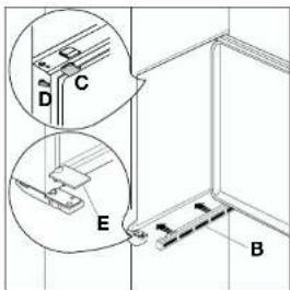 AEG-ELECTROLUX Santo K 71043 I - Instructions pour l'encastrement - 4