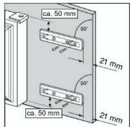 AEG-ELECTROLUX Santo K 71043 I - Instructions pour l'encastrement - 6