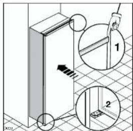 AEG-ELECTROLUX Santo K 71043 I - Instructions pour l'encastrement - 2