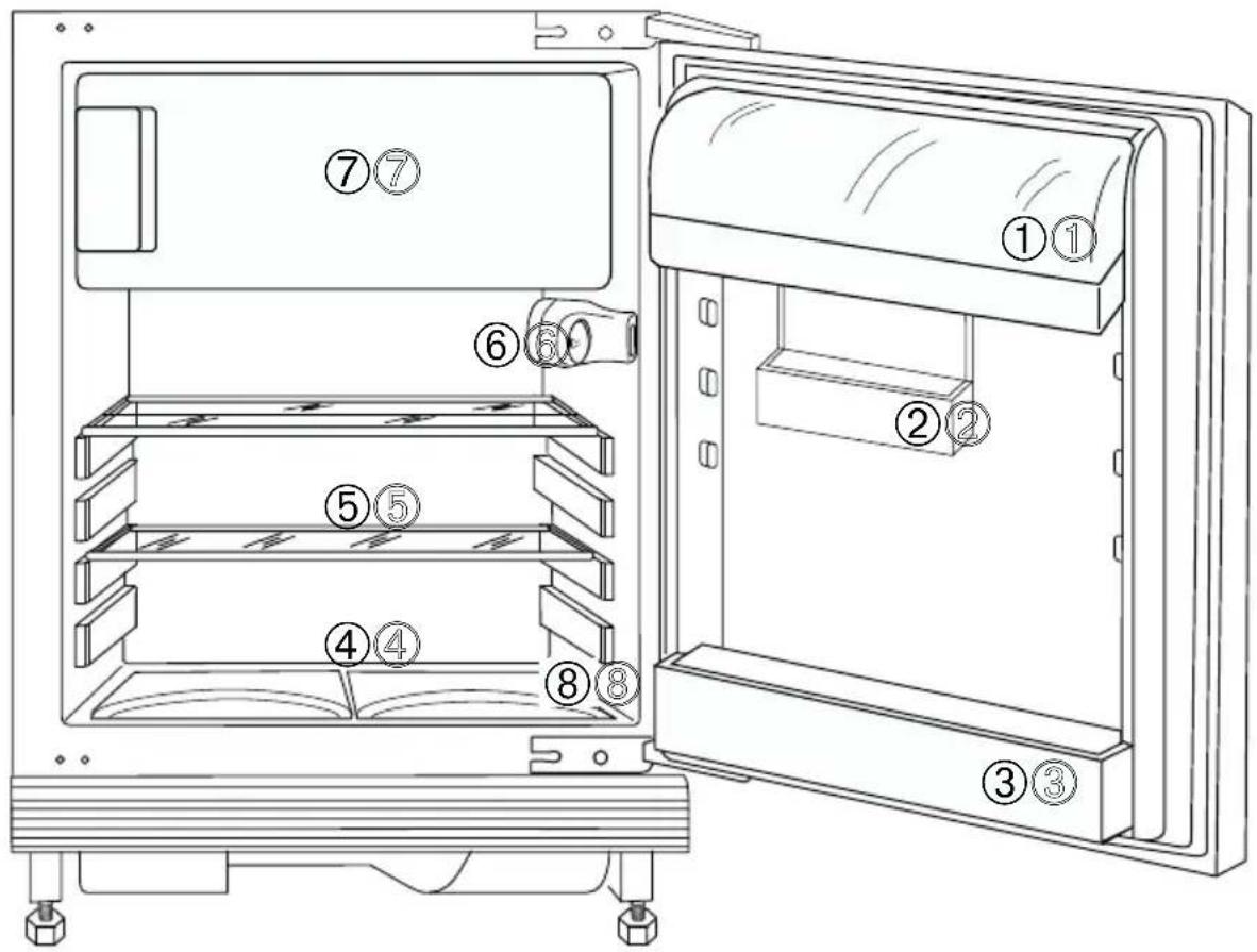 AEG-ELECTROLUX Santo U 960404 I - Vue de l'appareil - 1