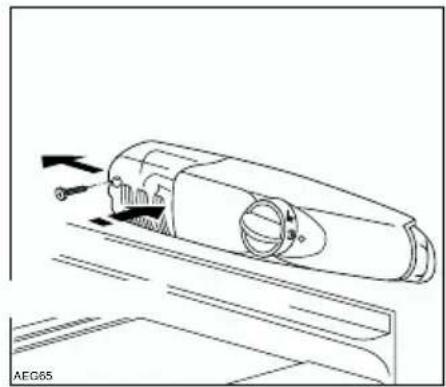 AEG-ELECTROLUX Santo U 960404 I - Lampe auswechseln - 2