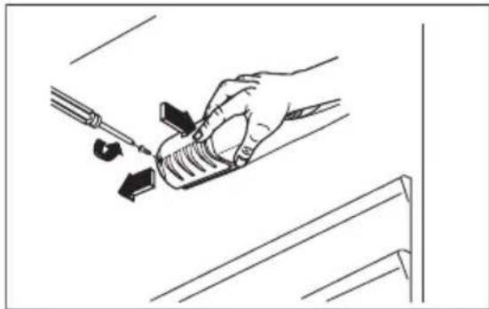 AEG-ELECTROLUX Santo SK 78803 I - Replacing the lamp - 1