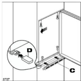 AEG-ELECTROLUX Santo SK 71003 I - Instructions pour l'encastrement - 4