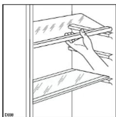 AEG-ELECTROLUX Santo SK 710035I - Les clayettes - 1