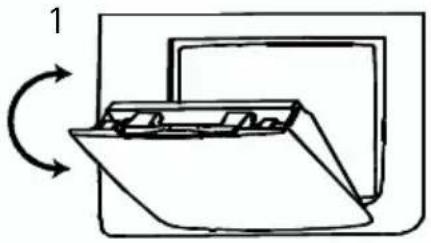 AEG-ELECTROLUX Santo Z 912005I - Het koolfilter aanbrengen - 1