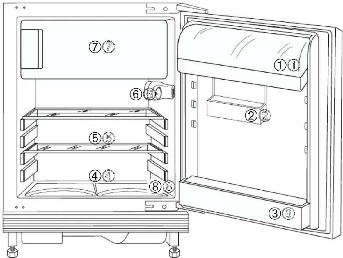 AEG-ELECTROLUX Santo U 960405I - Vue de l'appareil - 1