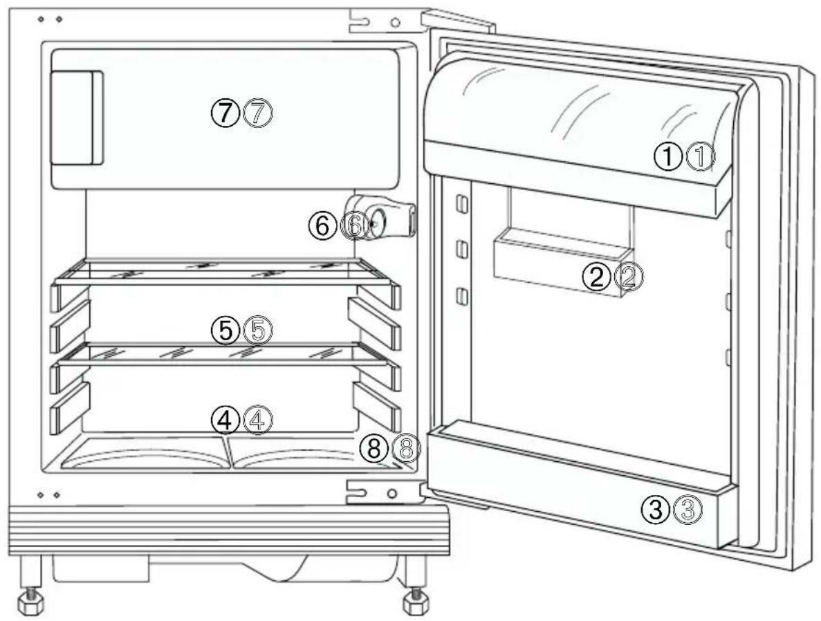 AEG-ELECTROLUX Santo U 960405I - Vista del aparato - 1