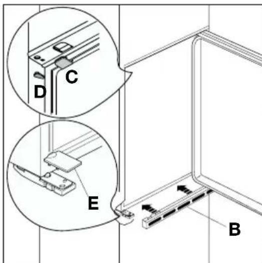 AEG-ELECTROLUX Santo K 912405I - Instructions pour l'encastrement - 4