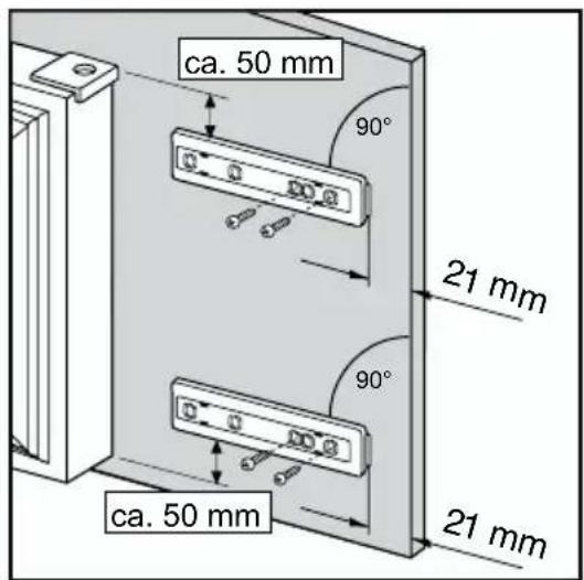 AEG-ELECTROLUX Santo K 912405I - Instructions pour l'encastrement - 6