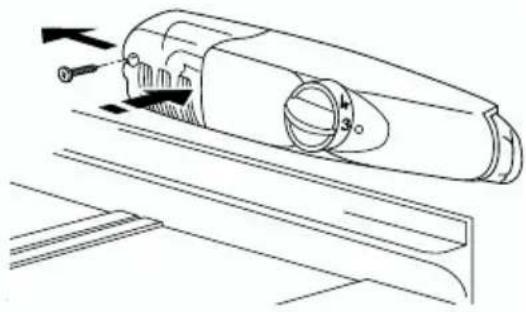 AEG-ELECTROLUX Santo K 988005E - Changing the light bulb - 3