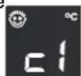 NOVY D 4170 - Einstellmodus aktivieren: - 1