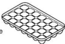 NOVY D 4180 - Eiswürfel bereiten - 1