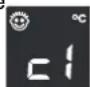 NOVY D 4180 - Einstellmodus aktivieren: - 1