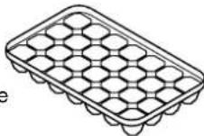 NOVY D 4160 - Eiswürfel bereiten - 1