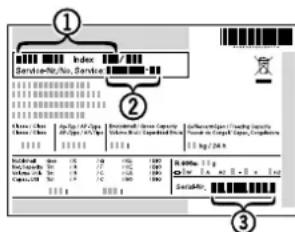 NOVY D 4160 - Technische Dienst en typeplaatje - 2