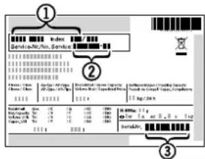 NOVY D 4150 - le numéro de serial ③ - 1