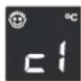 NOVY D 4183 - Einstellmodus aktivieren: - 1