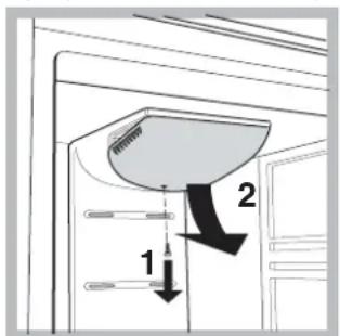 HOTPOINT Quadrio 4D SB HA - Vymena zarovky - 1