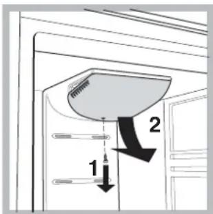 HOTPOINT Quadrio 4D SB HA - Het lampje verrangen - 1