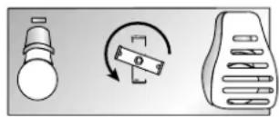 AMANA AC 2224 - Section supérieure du compartment   congélateur - 1