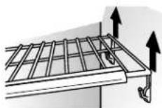 AMANA AC 2224 - Fast hylla i frysen - 1