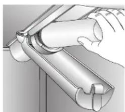 AMANA AC 2224 - Byte av vattenfilter - 2